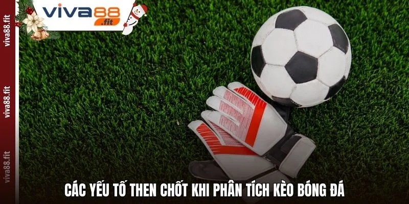 Các yếu tố then chốt khi phân tích kèo bóng đá