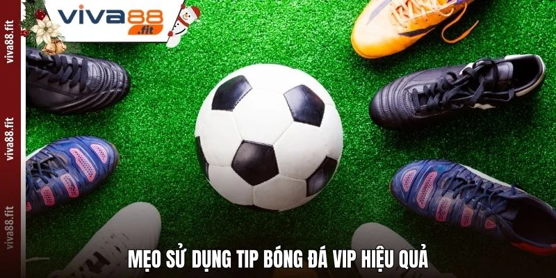 Mẹo sử dụng tip bóng đá VIP hiệu quả